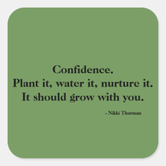 Betrouwbaarheidssticker Vierkante Sticker