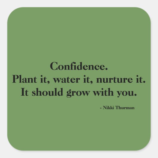 Betrouwbaarheidssticker Vierkante Sticker (Voorkant)