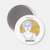 Betrouwbaarheidsviering Sterk Vrouwelijk Collectie Magneet (Voorkant / Achterkant)