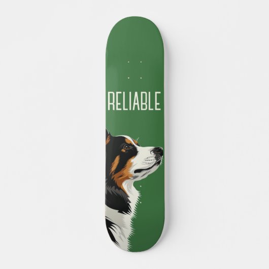 Betrouwbare Australische Herder Persoonlijk Skateboard (Voorkant)