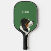 Betrouwbare Australische Herder Pickleball Paddle (Achterkant)