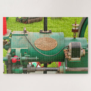 Betrouwbare boerderijen van benzinemotoren legpuzzel