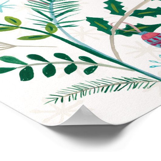 Betrouwbare feestdag - Wees blij Poster (Hoek)