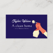 Betrouwbare Schoonmaak Visitekaartje (Voorkant)