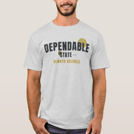 BETROUWBARE STAAT – Hondenliefhebber Geometrische  T-shirt
