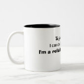 Betrouwbare vrachtwagenbestuurder tweekleurige koffiemok (Links)