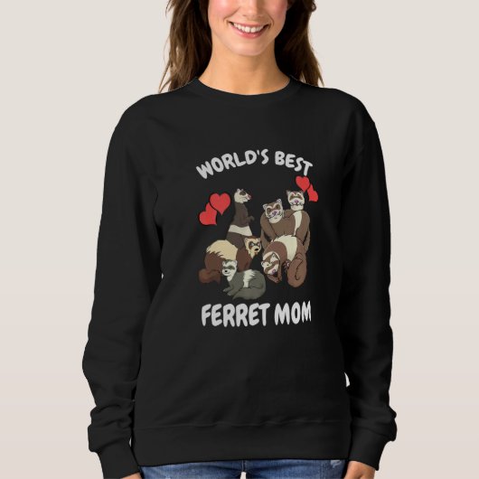 Bets Ferret Mam Pet Ferret Trui (Voorkant)