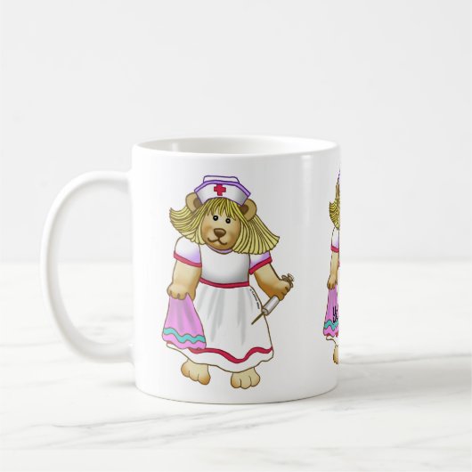 Betsy Bear Verpleegster mok (Links)