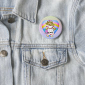 Betsy Bear Verpleegster  Ronde Button 5,7 Cm (In situ)