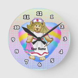 Betsy Bear Verpleegster Ronde Klok