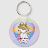 Betsy Beer Verpleegster Sleutelhanger (Voorkant)