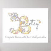 Betsy betekenis poster (Voorkant)