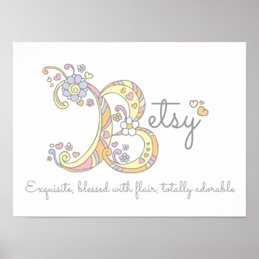 Betsy betekenis poster (Voorkant)