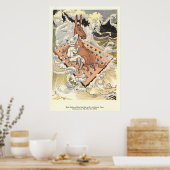 Betsy Bobbin en Hank de Mule adrift Poster (Keuken)