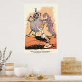 Betsy Bobbin, The Shaggy Man en Tik-Tok Poster (Keuken)