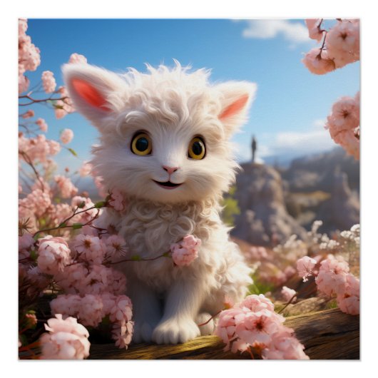 Betsy - De knuffel baby geit Perfect Poster (Voorkant)