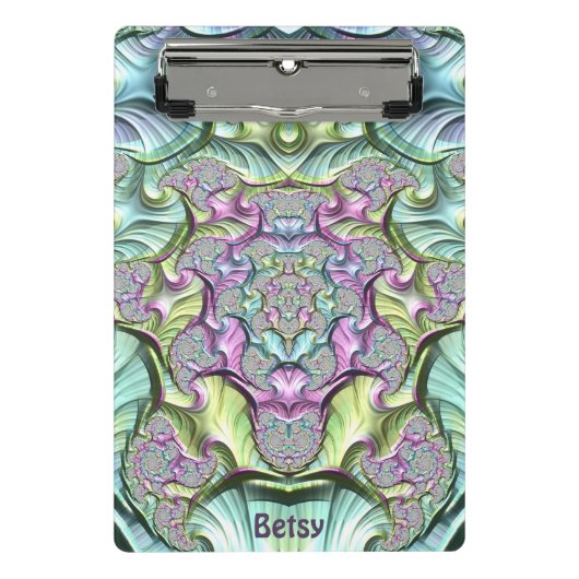 BETSY ~ Pastel Multicolors ~ WILD Mini Klembord (Voorkant)