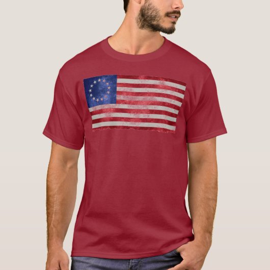 betsy roos to shirt american flag 1776 (Voorkant)