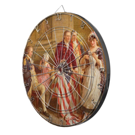 Betsy Ross, 1777 (Amerikaanse geschiedenis) (Veren Dartbord (Voorkant Rechts)