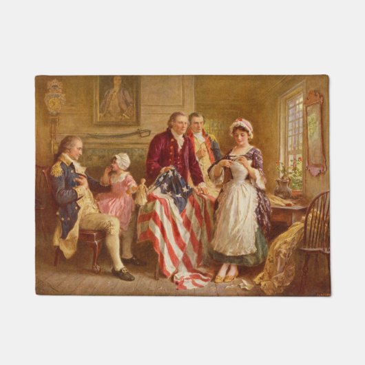 Betsy Ross, 1777 (Amerikaanse geschiedenis) (Veren Deurmat (Voorkant)