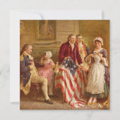 Betsy Ross, 1777 (Amerikaanse geschiedenis) (Veren Kaart (Voorkant)