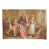 Betsy Ross, 1777 (Amerikaanse geschiedenis) (Veren Kussensloop (Voorkant)