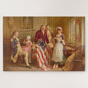 Betsy Ross, 1777 (Amerikaanse geschiedenis) (Veren Legpuzzel