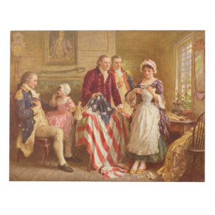 Betsy Ross, 1777 (Amerikaanse geschiedenis) (Veren Notitieblok