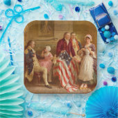 Betsy Ross, 1777 (Amerikaanse geschiedenis) (Veren Papieren Bordje (Feest)