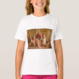 Betsy Ross, 1777 (Amerikaanse geschiedenis) (Veren T-shirt