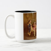 Betsy Ross, 1777 (Amerikaanse geschiedenis) (Veren Tweekleurige Koffiemok (Links)