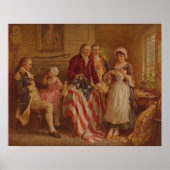 Betsy Ross, 1777, JLG Ferris, c1930 Poster (Voorkant)