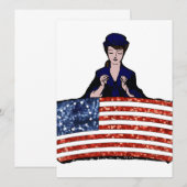Betsy ross american flag (Voorkant / Achterkant)