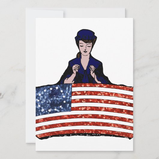 Betsy ross american flag (Voorkant)