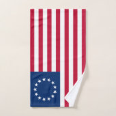 Betsy Ross American Flag Bad Handdoek (Handdoek)