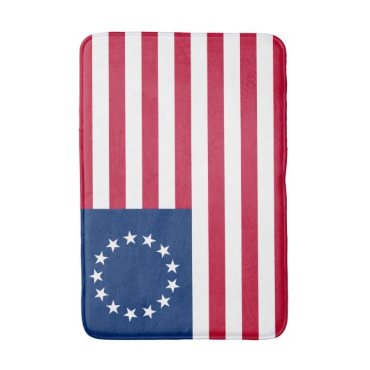 Betsy Ross American Flag Badmat (Voorkant Verticaal)