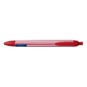 Betsy Ross American Flag Blauwe Inkt Pen (Achterkant)
