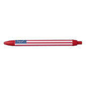 Betsy Ross American Flag Blauwe Inkt Pen (Voorkant)