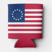 Betsy Ross American Flag Blikjeskoeler (Voorkant)