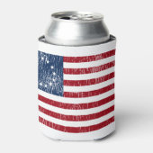 Betsy Ross American Flag  Blikjeskoeler (Blikje Voorkant)