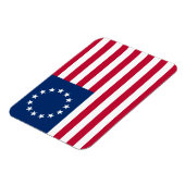 Betsy Ross American Flag Magneet (Linkerzijde)
