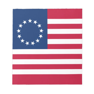 Betsy Ross American Flag Notitieblok