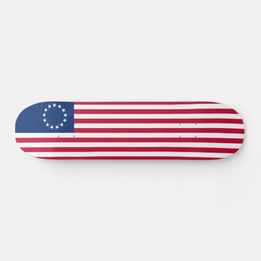 Betsy Ross American Flag Persoonlijk Skateboard (Horizontaal)