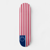 Betsy Ross American Flag Persoonlijk Skateboard (Voorkant)