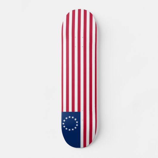 Betsy Ross American Flag Persoonlijk Skateboard (Voorkant)