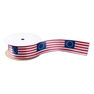 Betsy Ross American Flag Satijnen Lint