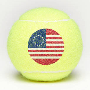 Betsy Ross American Flag Tennisballen