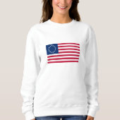 Betsy Ross American Flag Trui (Voorkant)
