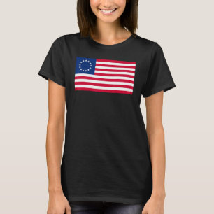 Betsy Ross American United States Flag 1777 Amerik T-shirt