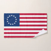 Betsy Ross Amerikaanse vlag Bad Handdoek (Handdoek)